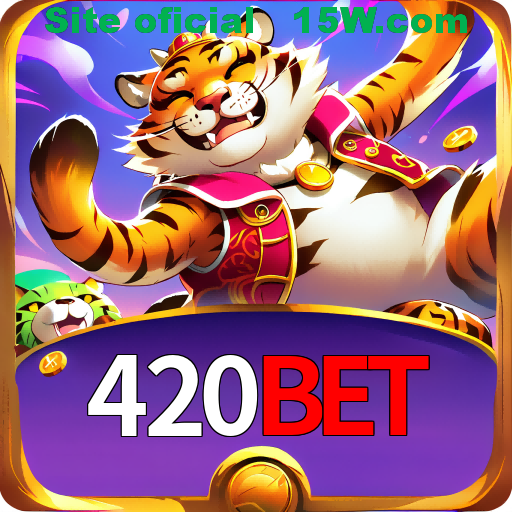 Imagem promocional da 420Bet mostrando a plataforma e suas vantagens